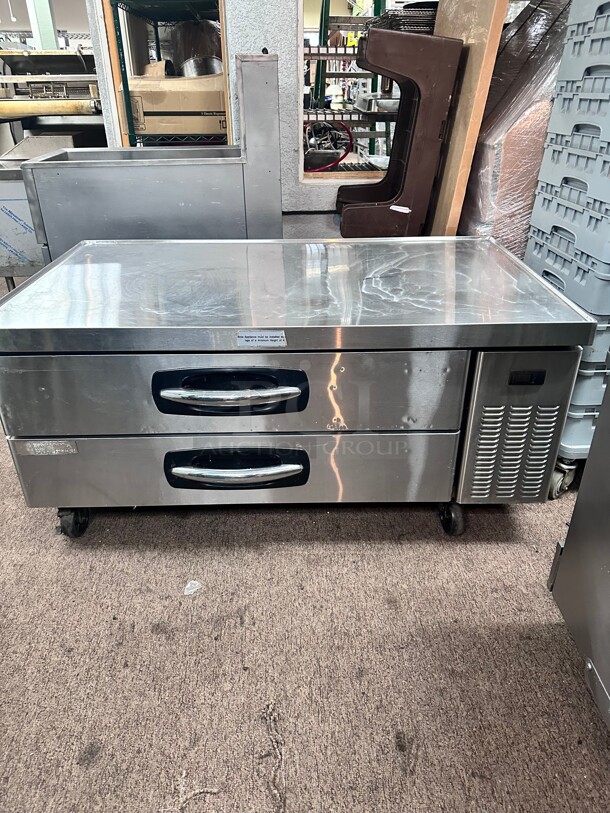 Late Model Norlake CB53 AdvantEDGE Refrigerated Chef Base 53 inch Wide 115 Volt Working - Image 3 of 9
