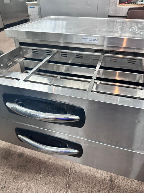 Late Model Norlake CB53 AdvantEDGE Refrigerated Chef Base 53 inch Wide 115 Volt Working - Image 8 of 9