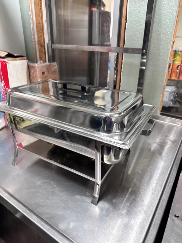 Commercial 22 inch Full Size Stackable Chafer Chafing Dish - Image 5 of 8