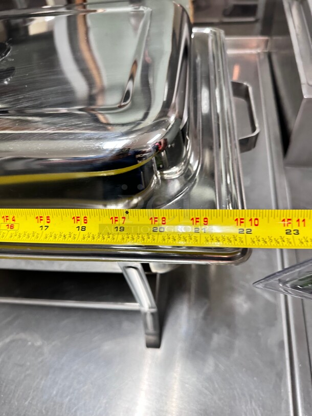Commercial 22 inch Full Size Stackable Chafer Chafing Dish - Image 6 of 8