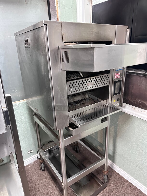Marshall Air Gas Autobroil Mitee Mite Broiler/Toaster Char broiler  with stand Burger King Nat. Gas Tested and Working - Image 1 of 8