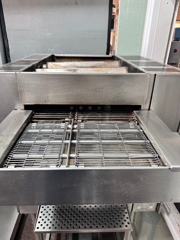 Marshall Air Gas Autobroil Mitee Mite Broiler/Toaster Char broiler  with stand Burger King Nat. Gas Tested and Working - Image 2 of 8