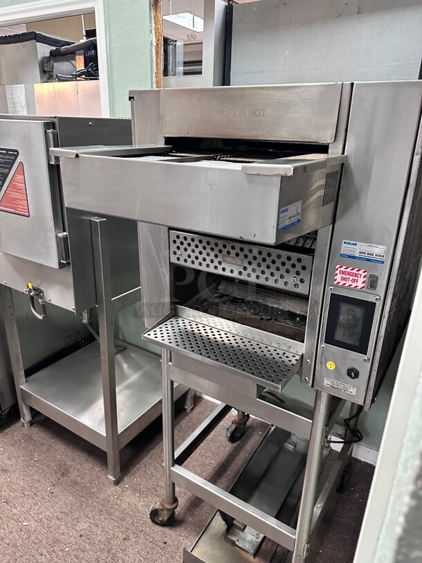 Marshall Air Gas Autobroil Mitee Mite Broiler/Toaster Char broiler  with stand Burger King Nat. Gas Tested and Working - Image 4 of 8