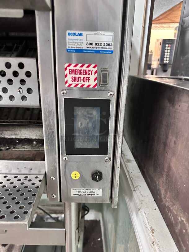Marshall Air Gas Autobroil Mitee Mite Broiler/Toaster Char broiler  with stand Burger King Nat. Gas Tested and Working - Image 5 of 8