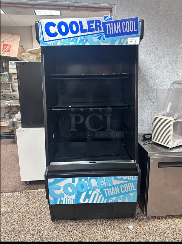 Oasis CO3678R Oasis 71 inch High Environment Refrigerated Air Curtain Merchandiser 220 Volt Working - Image 5 of 5
