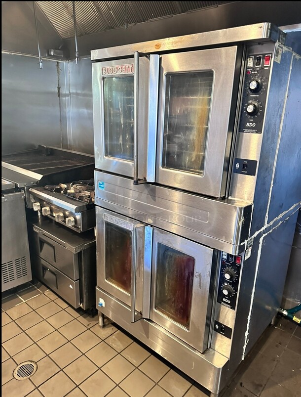 Late Model Blodgett ZEPH-100-G DBL Zephaire Double Full Size Gas Convection Oven - 100,000 BTU  - Image 2 of 7