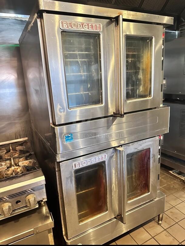 Late Model Blodgett ZEPH-100-G DBL Zephaire Double Full Size Gas Convection Oven - 100,000 BTU  - Image 7 of 7