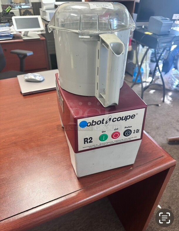 Robot Coupe R2 1 Speed Cutter Mixer Food Processor w/ 3.17 qt Bowl, 120v Working - Image 1 of 7