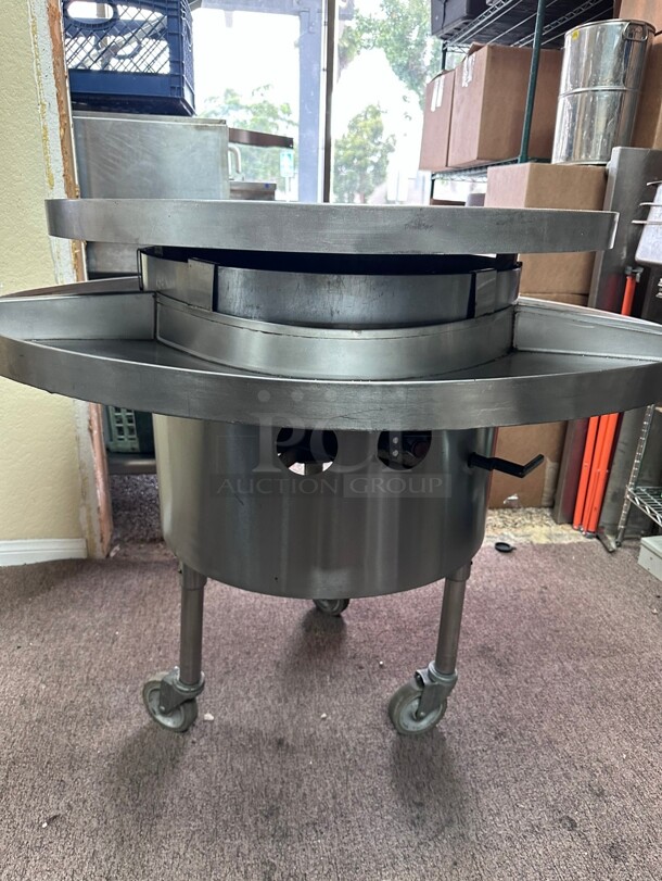 Certified Working American Range 36 Inch Gas Mongolian Oven   - Image 4 of 6