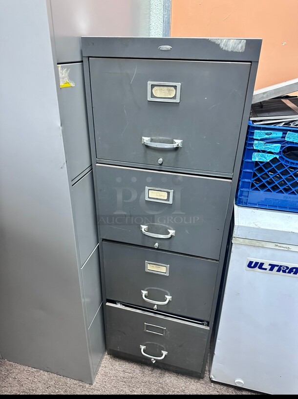 Heavy Duty 4 Drawer Filing Cabinet  - Image 1 of 5