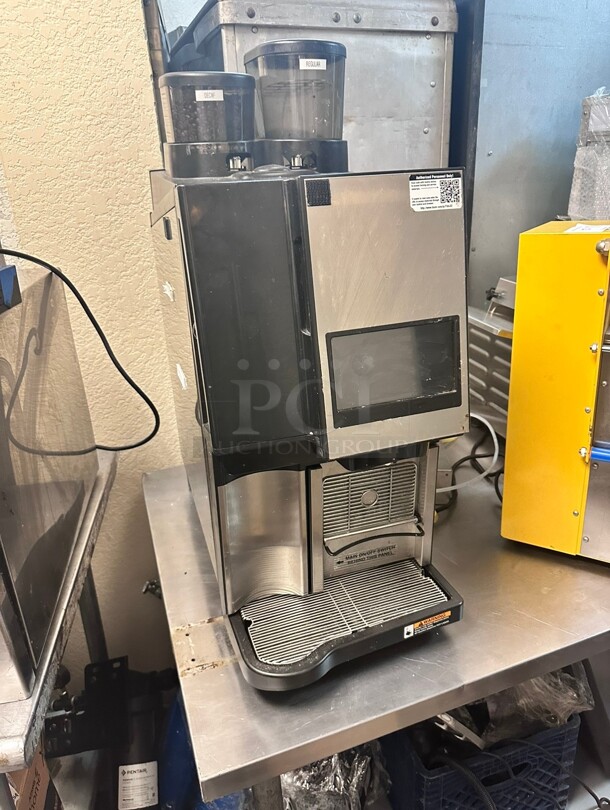 Late Model BUNN Espress Sure Tamp Auto Superautomatic Espresso Machine 220 Volt 1 phase Working With Milk Cooler - Image 1 of 6