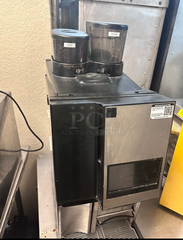 Late Model BUNN Espress Sure Tamp Auto Superautomatic Espresso Machine 220 Volt 1 phase Working With Milk Cooler - Image 3 of 6