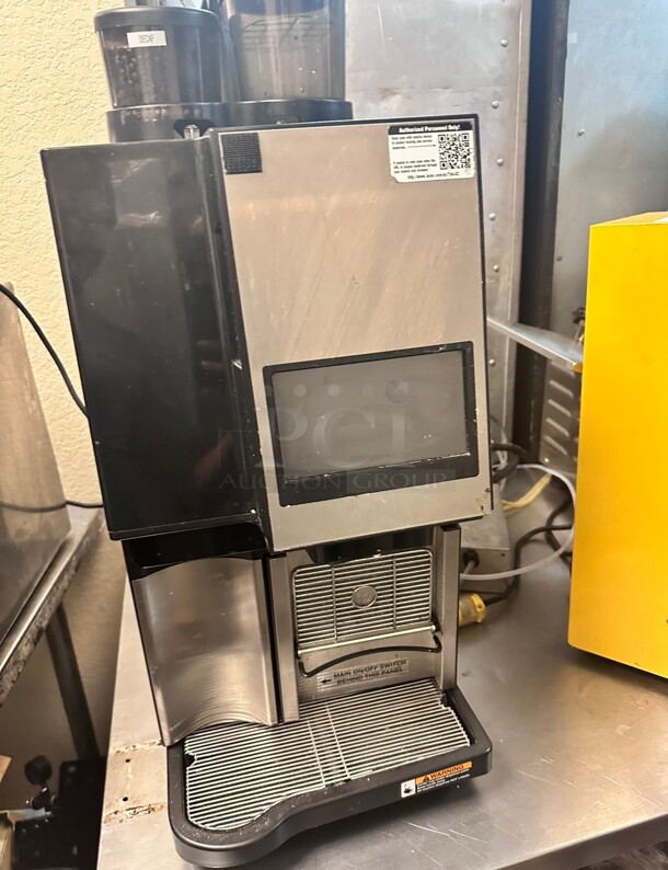 Late Model BUNN Espress Sure Tamp Auto Superautomatic Espresso Machine 220 Volt 1 phase Working With Milk Cooler - Image 5 of 6