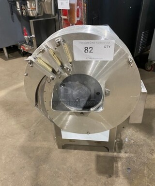 Commercial Floor Style Electric Powered Cheese Grater/ Slicer Machine! All Stainless Steel!