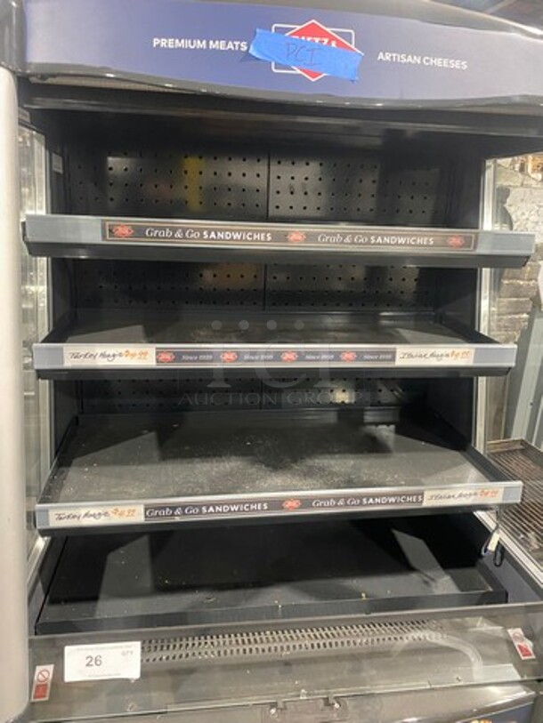 AHT Commercial Refrigerated Open Grab-N-Go Display Case! Model: ACWNAM SN: 80147500000270 110/120V 60HZ 1 Phase - Image 6 of 8