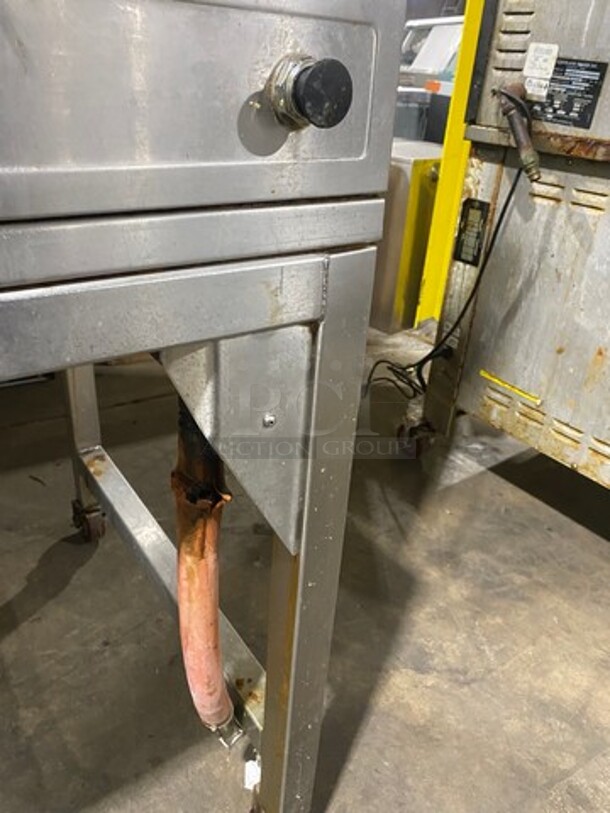 NICE! Cleveland Commercial Natural Gas Powered Rotisserie Convection Oven! All Stainless Steel! WORKING WHEN REMOVED! Model: BMR32 SN: WC3639396I45 - Image 8 of 9