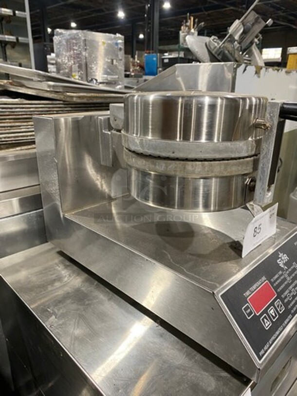 Star Commercial Countertop Waffle Cone Baker Press! All Stainless Steel! Model: SWCBE SN: WCB0975 240V - Image 2 of 9