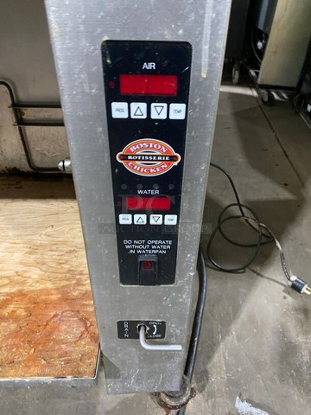 NICE! Cleveland Commercial Natural Gas Powered Rotisserie Convection Oven! All Stainless Steel! WORKING WHEN REMOVED! Model: BMR32 SN: WC3639396I40 - Image 9 of 11