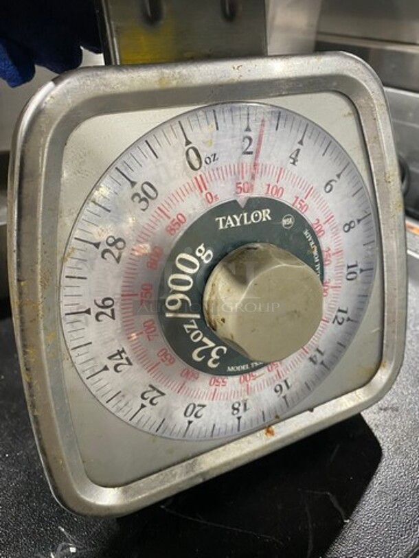 Taylor Countertop Food Scale! 32 OZ Capacity! Stainless Steel Body! - Image 5 of 6