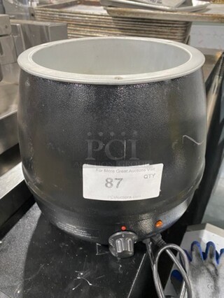 USR Commercial Countertop Food Warmer Soup Kettle! Model: SB6000 SN: 5149750329 110V 60HZ 1 Phase