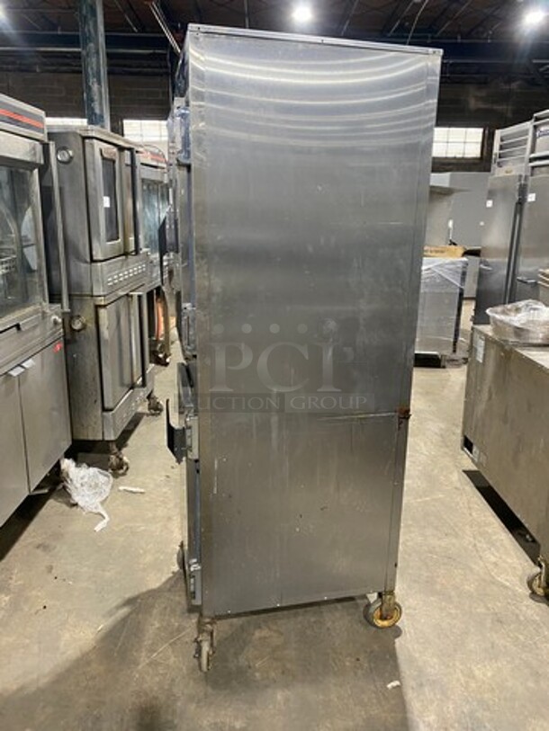 Alto Shaam Commercial Heated Holding Cabinet/ Food Warmer! All Stainless Steel! On Casters! WORKING WHEN REMOVED! Model: 1000UP SN: 1428249000 208/240V 60HZ 1 Phase - Image 4 of 9