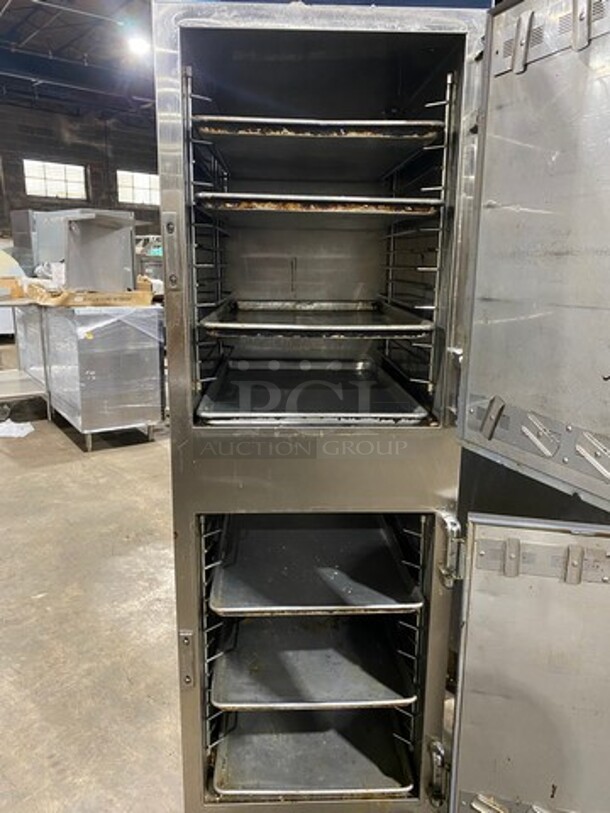Alto Shaam Commercial Heated Holding Cabinet/ Food Warmer! All Stainless Steel! On Casters! WORKING WHEN REMOVED! Model: 1000UP SN: 1428249000 208/240V 60HZ 1 Phase - Image 5 of 9