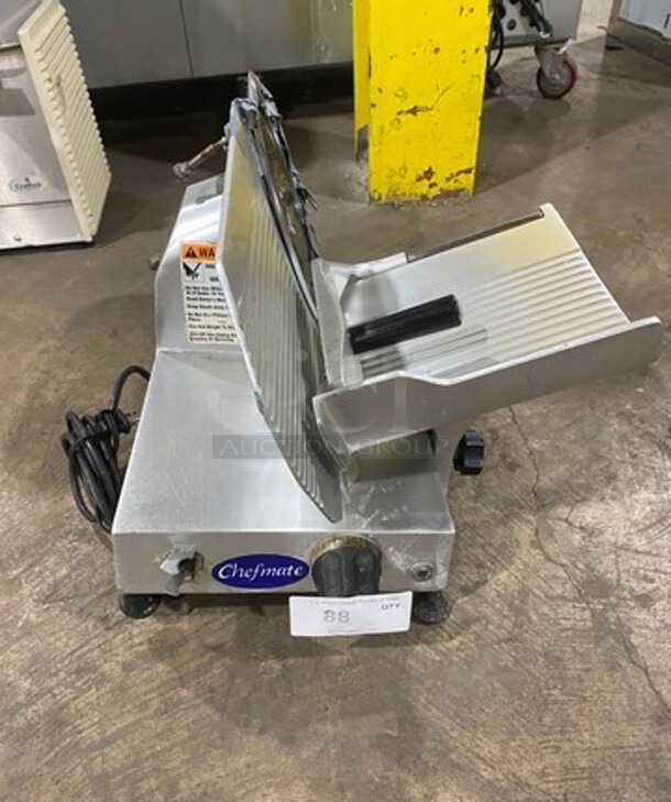 Chefmate Globe Commercial Countertop Deli/ Meat Slicer! All Stainless Steel! - Image 1 of 8