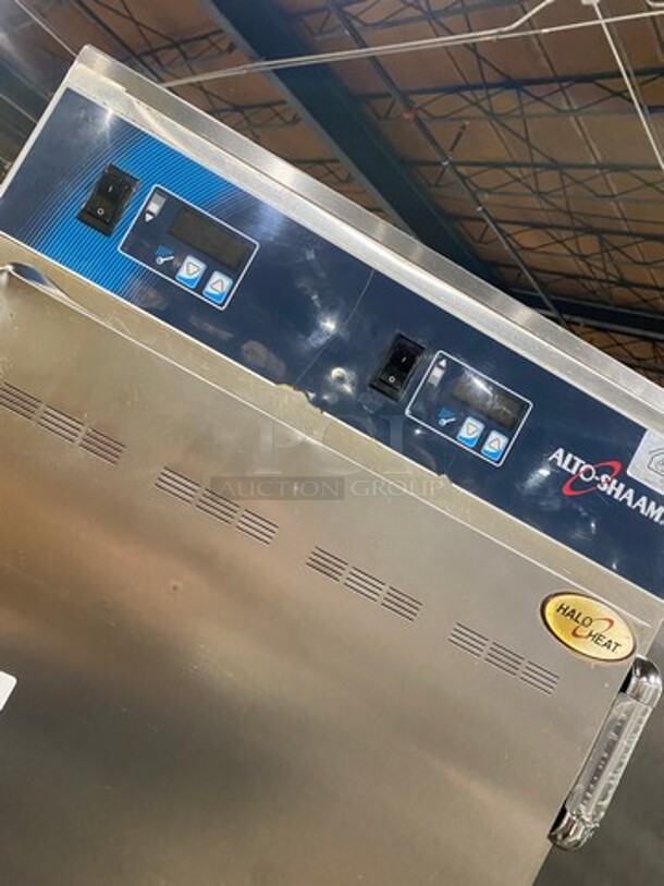 Alto Shaam Commercial Heated Holding Cabinet/ Food Warmer! All Stainless Steel! On Casters! WORKING WHEN REMOVED! Model: 1000UP SN: 1428249000 208/240V 60HZ 1 Phase - Image 7 of 9