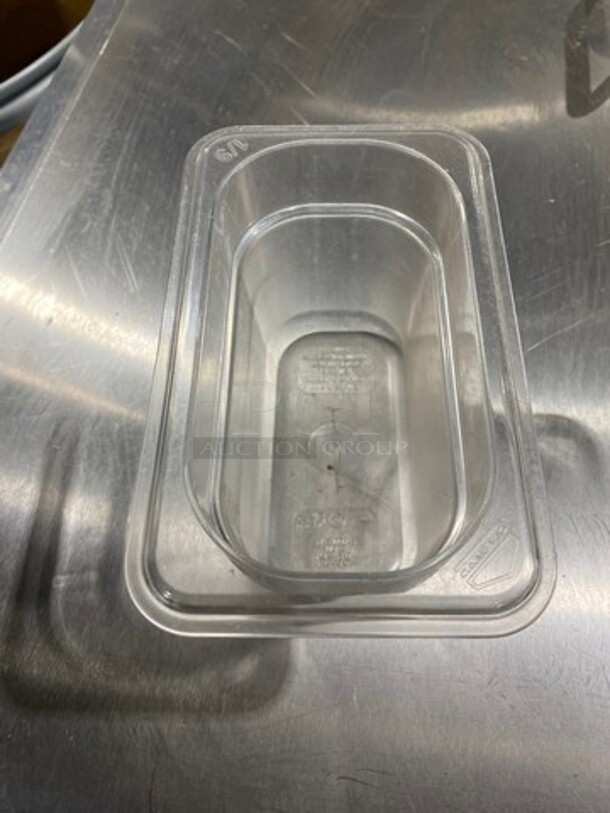 Cambro Clear Poly 1/x4" Food Containers! 10x Your Bid! - Image 3 of 6