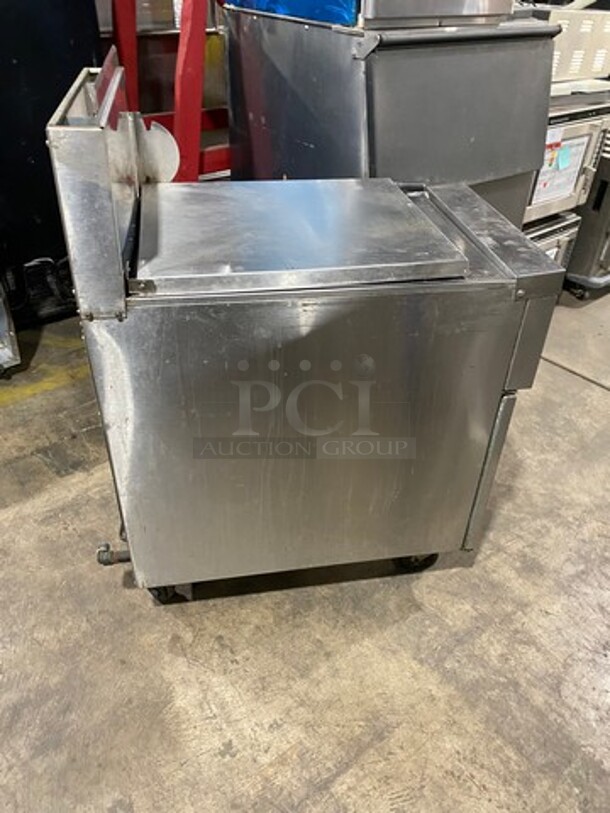 Frymaster Commercial Natural Gas Powered Commercial Pasta Cooker/Rethermalizer! With Backsplash! All Stainless Steel! WORKING WHEN REMOVED! Model: FBCR18CSE SN: 1208HR0002 - Image 2 of 10