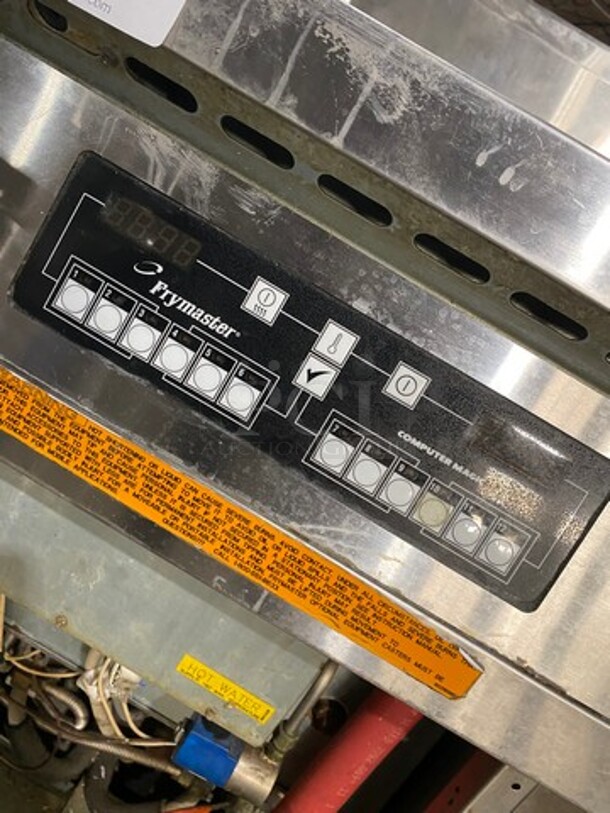 Frymaster Commercial Natural Gas Powered Commercial Pasta Cooker/Rethermalizer! With Backsplash! All Stainless Steel! WORKING WHEN REMOVED! Model: FBCR18CSE SN: 1208HR0002 - Image 8 of 10
