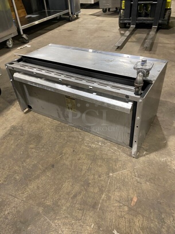 Bakers Pride Commercial Countertop Natural Gas Powered Salamander! All Stainless Steel! - Image 4 of 8