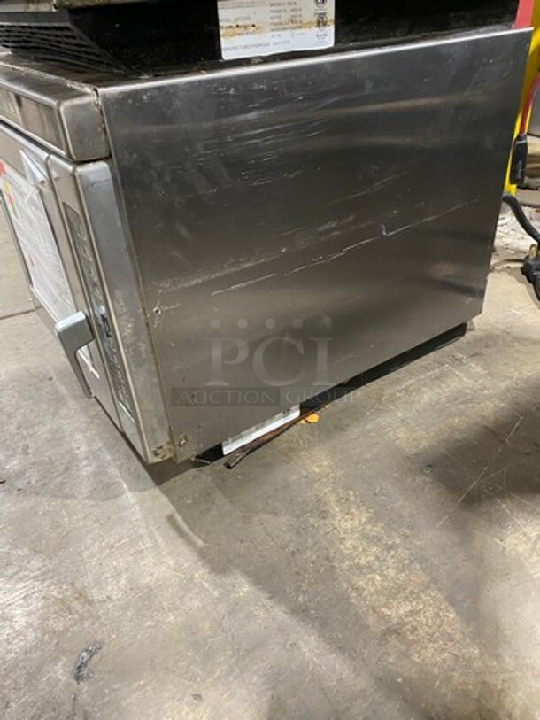 Late Model! Menumaster Commercial Countertop Microwave Oven! All Stainless Steel! WORKING WHEN REMOVED! Model: MRC30S2 SN: 1204102404 208/240V - Image 3 of 8