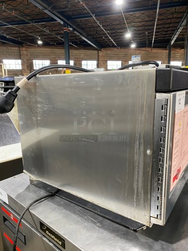 LATE MODEL! 2021 Amana Commercial Countertop Microwave Oven! All Stainless Steel! WORKING WHEN REMOVED! Model: RC30S2 SN: 2110120034 208/240V - Image 2 of 8