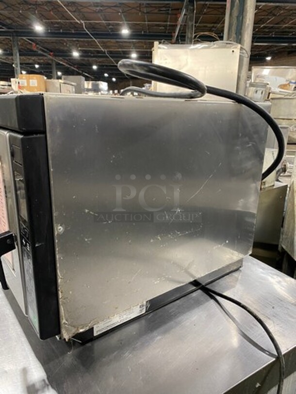 LATE MODEL! 2021 Amana Commercial Countertop Microwave Oven! All Stainless Steel! WORKING WHEN REMOVED! Model: RC30S2 SN: 2110120034 208/240V - Image 4 of 8