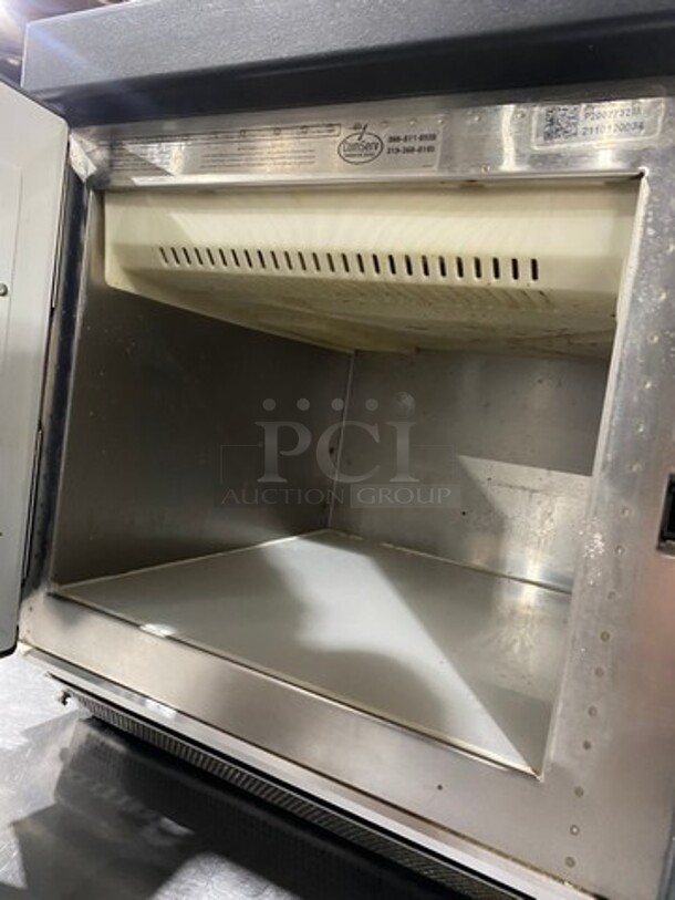 LATE MODEL! 2021 Amana Commercial Countertop Microwave Oven! All Stainless Steel! WORKING WHEN REMOVED! Model: RC30S2 SN: 2110120034 208/240V - Image 6 of 8
