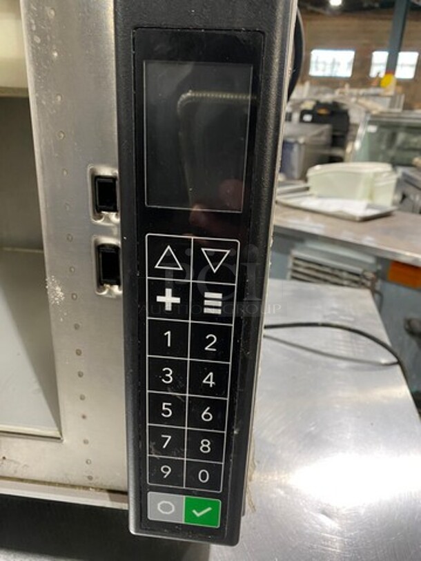 LATE MODEL! 2021 Amana Commercial Countertop Microwave Oven! All Stainless Steel! WORKING WHEN REMOVED! Model: RC30S2 SN: 2110120034 208/240V - Image 7 of 8