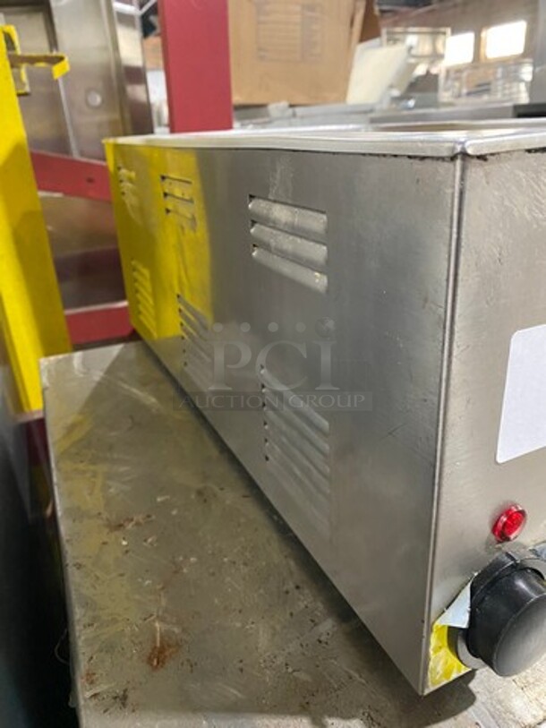 LATE MODEL! 2021 Qualite Commercial Countertop Food Warmer! All Stainless Steel! WORKING WHEN REMOVED! Model: RDFW1200NP 120V - Image 3 of 8