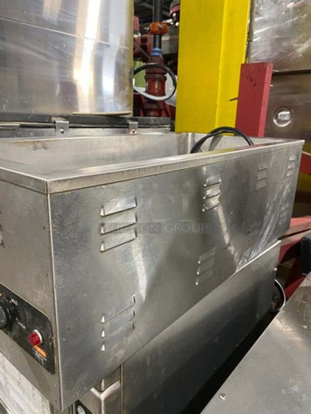Nemco Commercial Countertop Single Well Food Warmer! All Stainless Steel! WORKING WHEN REMOVED! Model: 6055A SN: L190104 - Image 2 of 8