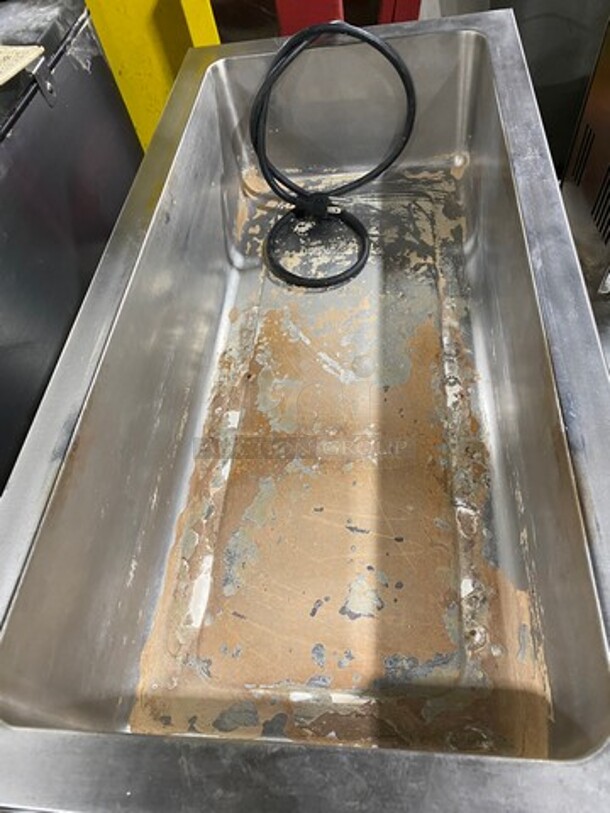 Nemco Commercial Countertop Single Well Food Warmer! All Stainless Steel! WORKING WHEN REMOVED! Model: 6055A SN: L190104 - Image 6 of 8