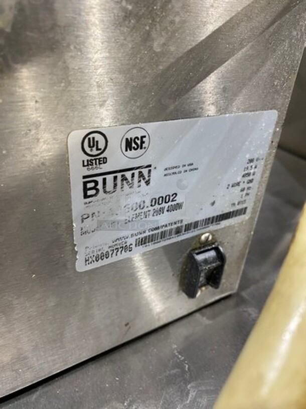 Bunn Commercial Countertop Hot Water Dispenser! Model: H5X SN: HX00077706 208V 1 Phase - Image 7 of 8