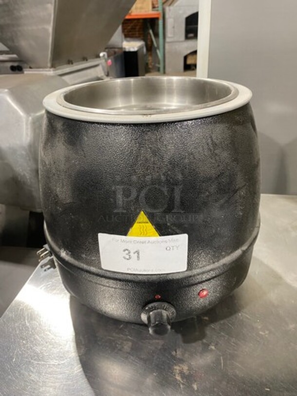 Glenray Commercial Countertop Food Warmer Soup Kettle! Holds Up To 10.5 Qt! Model: 1021805 SN: E40018109698 120V - Image 1 of 7