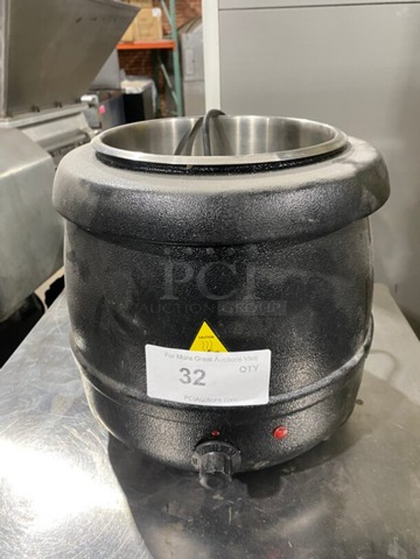 Glenray Commercial Countertop Food Warmer Soup Kettle! Holds Up To 10.5 Qt! Model: 1021805 SN: E40018109621 120V - Image 1 of 7