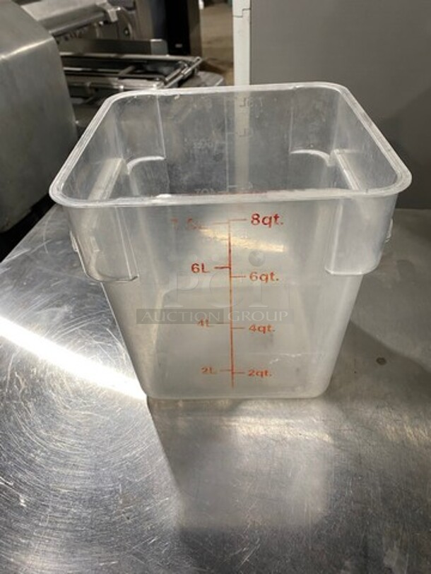Choice Clear Poly Food Containers! 2x Your Bid! - Image 2 of 5