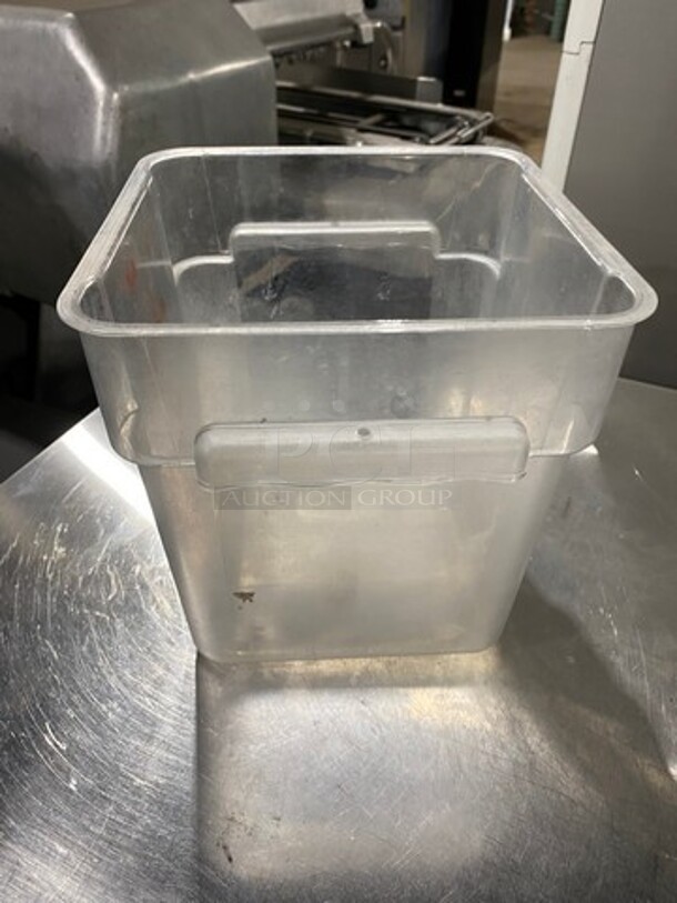 Choice Clear Poly Food Containers! 2x Your Bid! - Image 3 of 5