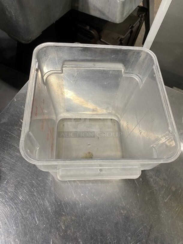 Choice Clear Poly Food Containers! 2x Your Bid! - Image 4 of 5