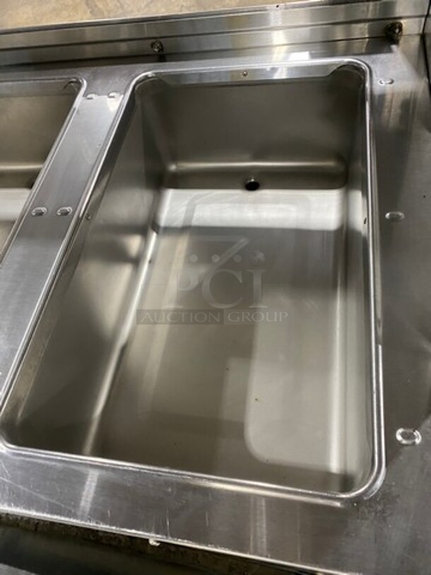 Eagle Commercial Electric Powered 5 Well Steam Table! With Storage Space Underneath! All Stainless Steel! On Casters! Model: YSPHT5 SN: 2008990224 208V 60HZ 1 Phase - Image 6 of 10