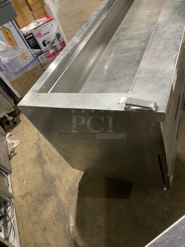 Delfield Commercial Refrigerated Pizza Prep Table! With 4 Drawers Storage Space! All Stainless Steel! - Image 2 of 11
