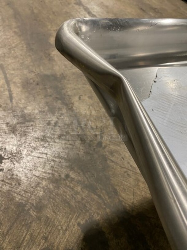 NEW! NEVER USED! Scratch-N-Dent! Solid Stainless Steel Commercial 2 Compartment Dish Washing Sink! With Single Side Drain Board! With Back Splash! - Image 5 of 9