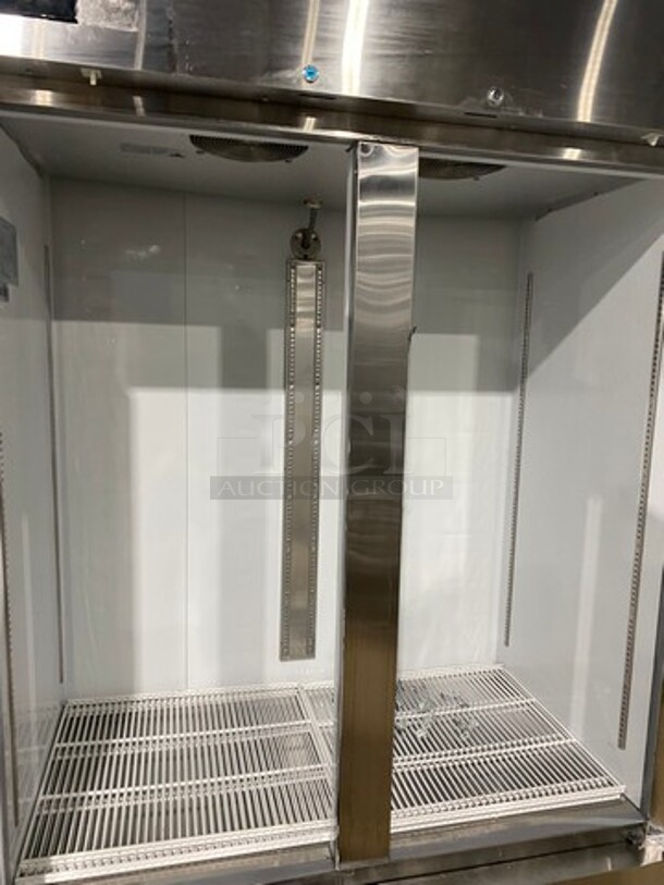 Industry Commercial 2 Door Freezer! With Poly Coated Racks! All Stainless Steel! On Casters! Model: CFD2FFEHC SN: 6093171417050208 115V - Image 5 of 9